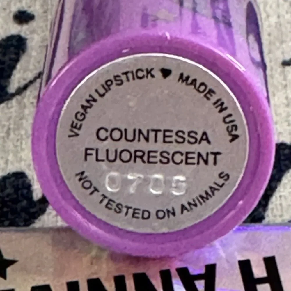 Lime Crime 6th Anniversary Lipstick - Countessa Fluorescent - Limited Ed - NIB